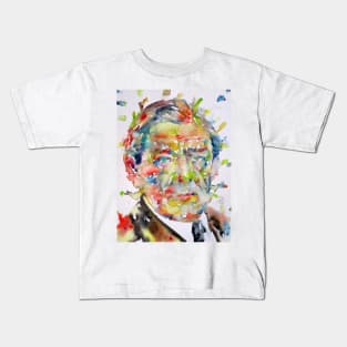 T. S. ELIOT - watercolor portrait .1 Kids T-Shirt